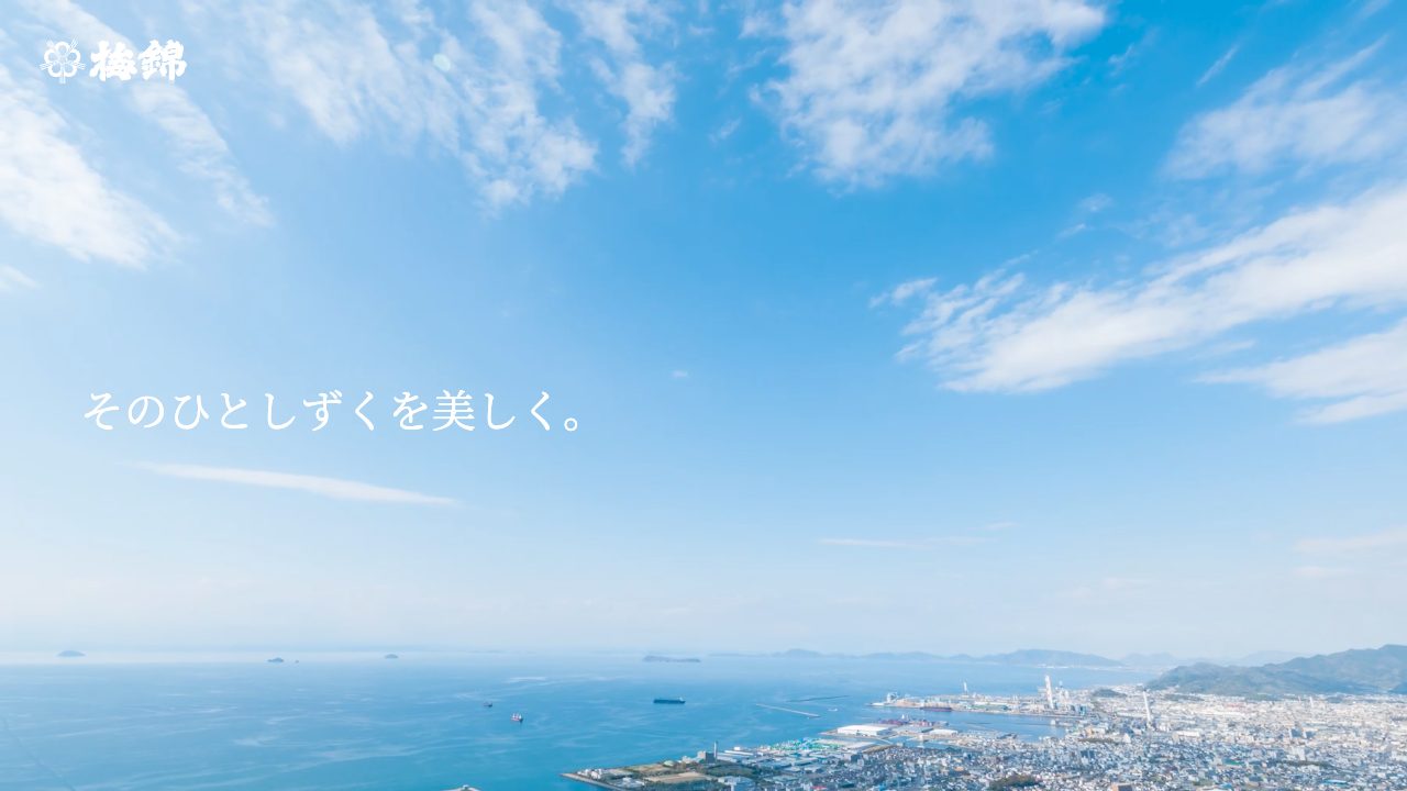 梅錦山川公式サイトのスクリーンショット