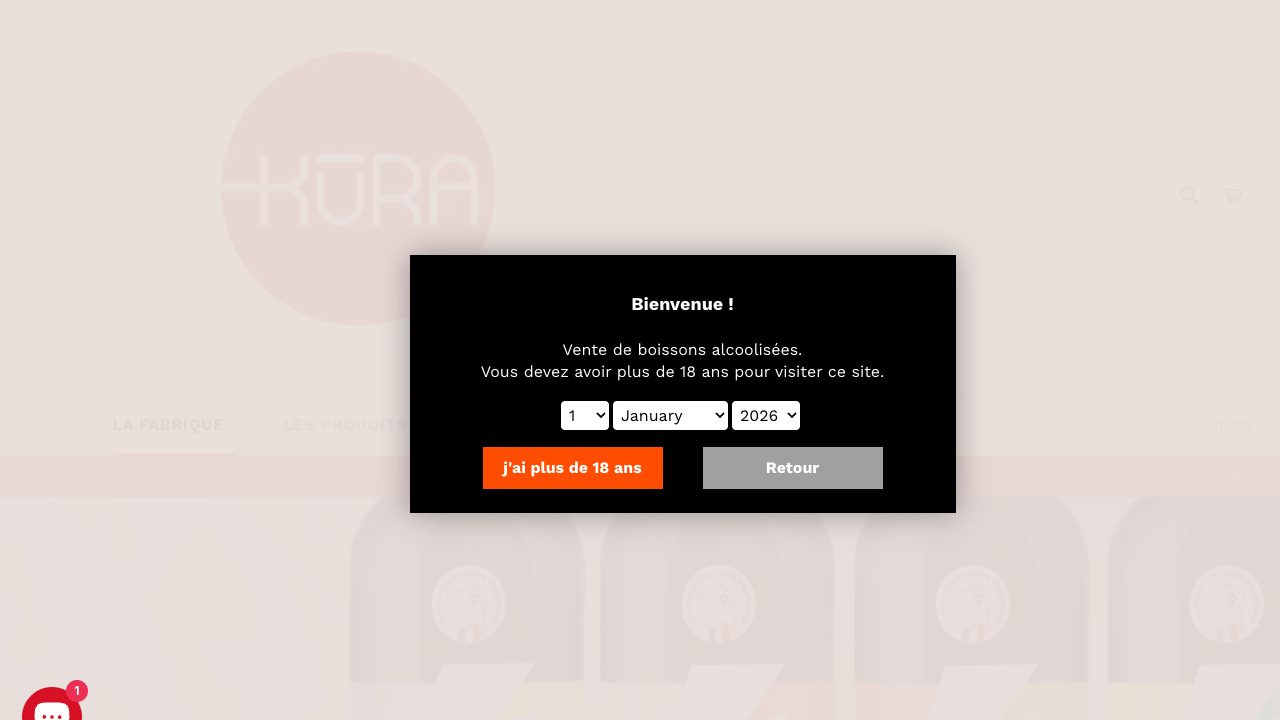 Kura de Bourgogne公式サイトのスクリーンショット