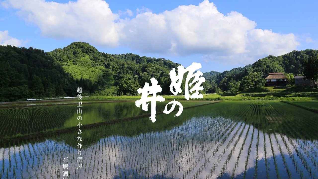 石塚酒造公式サイトのスクリーンショット